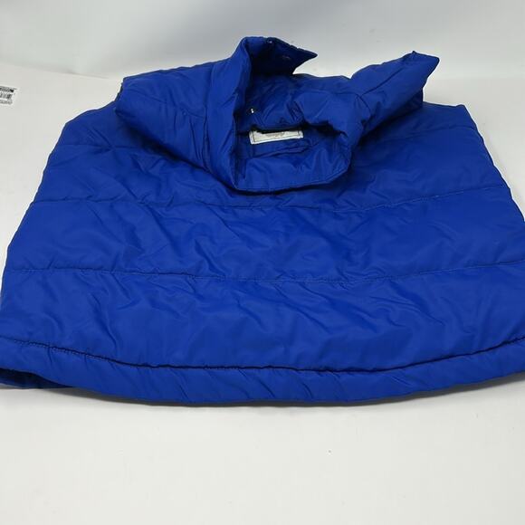 Gymboree Boys Cobalt Blue Zip / Snap Winter Vest Size Medium (8-10) - Picture 8 of 9
